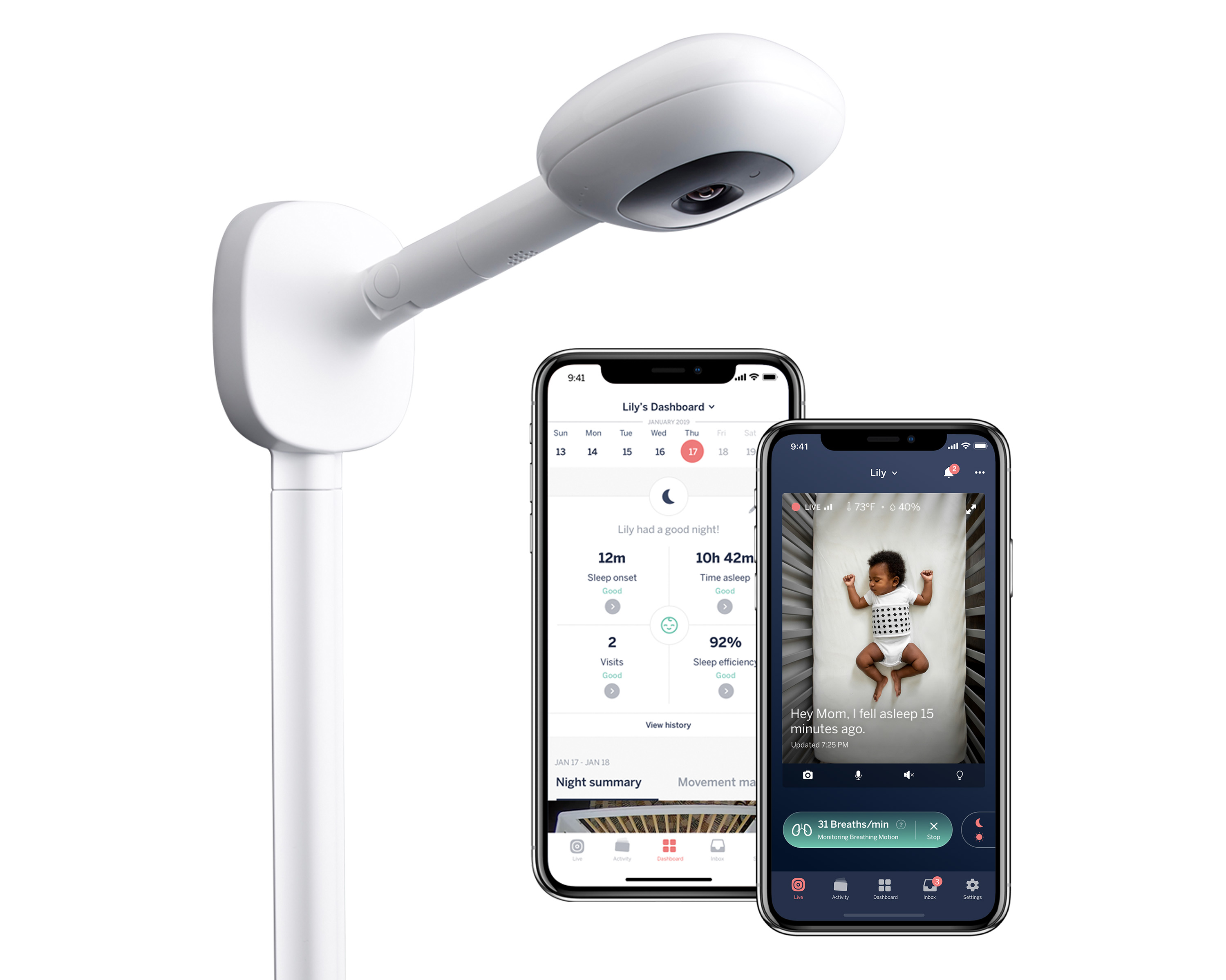 nanit complete baby monitoring system bundle