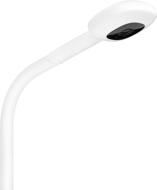 Flexibele babyfoonhouder compatibel met Nanit Pro Smart Babyfoon & Flex Stand Babyfoon, Statief Baby Camera Mount, Perfecte kijkhoek zonder gereedschap of wandschade