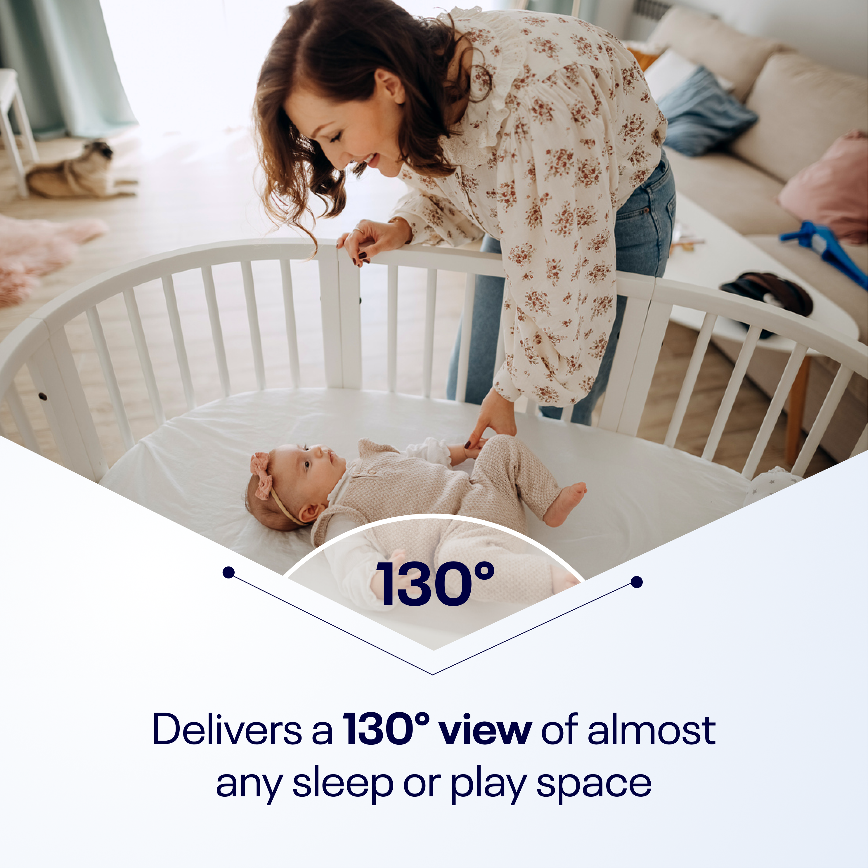 ITODOS Supporto Per Baby Monitor Nanit Pro – Braccio Flessibile Da 20,3 Cm Con Morsetto Regolabile, Accessorio Da Viaggio